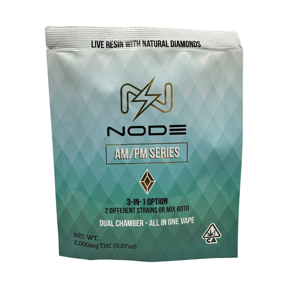 Node AM/PM Dual Chamber Vape (2 Gram Live Resin + Diamonds) | Node Vapor FORREST Pods Node AM/PM Dual Chamber Vape (2 Gram Live Resin + Diamonds) | Node Vapor FORREST Pods